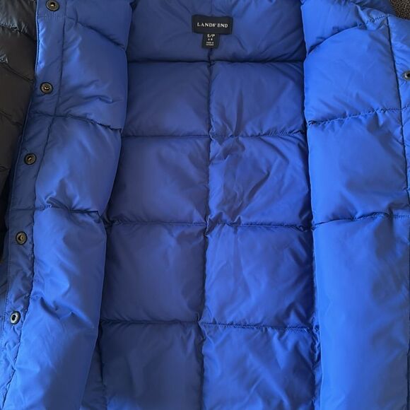 Lands' End Women's Size Small Nylon Blue Puffer Performance Vest Casual Wear EUC - Picture 9 of 10